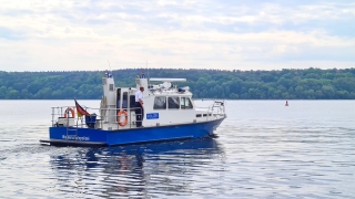 Dienstboot WSP 4 der Wasserschutzpolizei der Polizeidirektion West