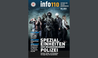 Zeitung der Polizei Brandenburg Info 110 3/2023