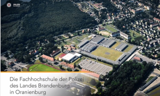 Fachhochschule der Polizei aus Vogelperspektive