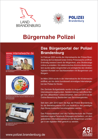das brgerportal der polizei brandenburg geschichtliches polizei brandenburg - Polizei Online Bewerbung das brgerportal der polizei brandenburg geschichtliches polizei brandenburg - Polizei Online Bewerbung