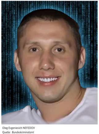 Fahndungsfoto, BKA, NE­FE­DOV, Oleg Ev­ge­nie­vich