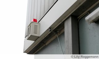 Alarmanlage zur Sicherung eines Gebäudes