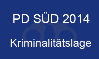 PD Süd Kriminalitätslage 2014