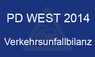 PD West Verkehrsunfallbilanz 2014