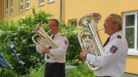 Musiker des Landespolizeiorchesters