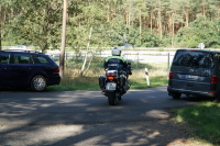 Motorradstart zur Lotsung