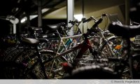 Fahrradkeller voller Fahrräder