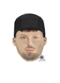 Phantombild nach einer versuchten Freiheitsberaubung am 05.04.2022 in Potsdam.