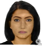 Phantombild einer Geldabholerin im Zusammenhang mit einem Betrug am 02.08.2023 in Potsdam.