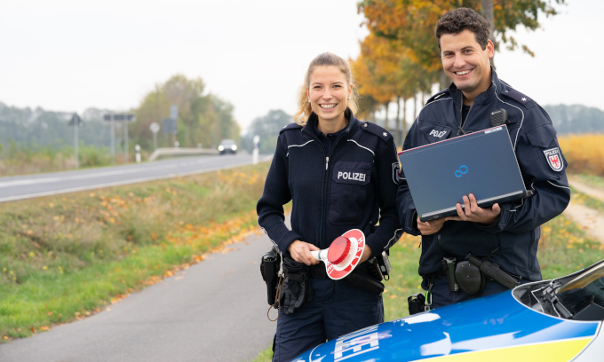 Streifendienst Verkehrskontrolle