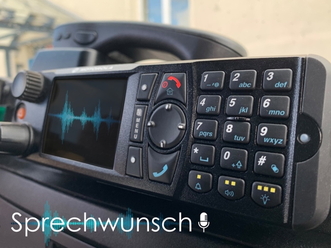 Titelbild Podcast der Polizei des Landes Brandenburg "Sprechwunsch"