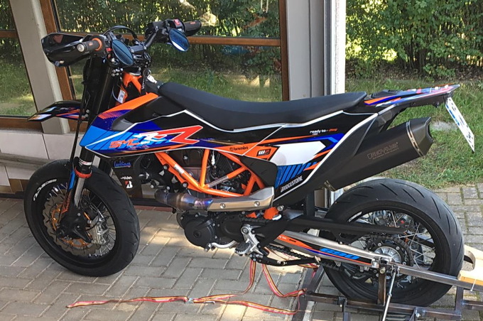 Gestohlenes Motorrad KTM