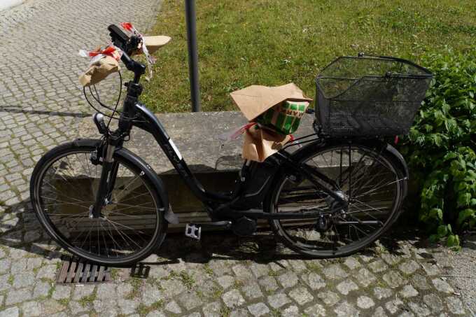E-Bike, Flyer, unbekannt, schwarz