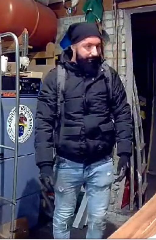 mutmaßlicher Einbrecher