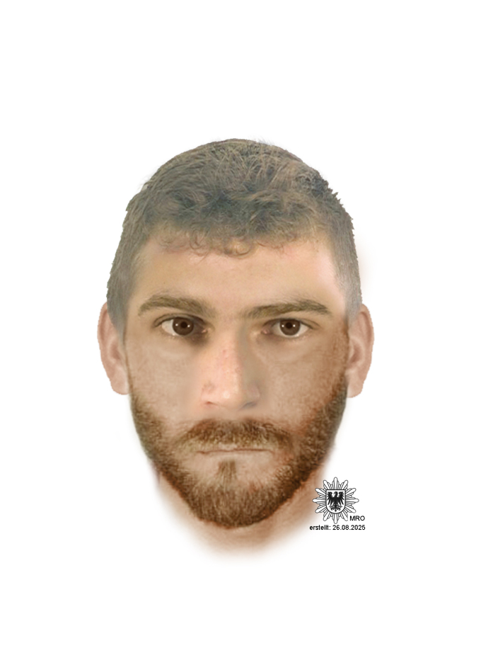 23.09.2025 PD Nord Phantombild vom Angreifer 