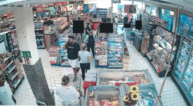 Erster Tatverdächtigen zum räuberischen Diebstahl in Brieselang im Geschäft