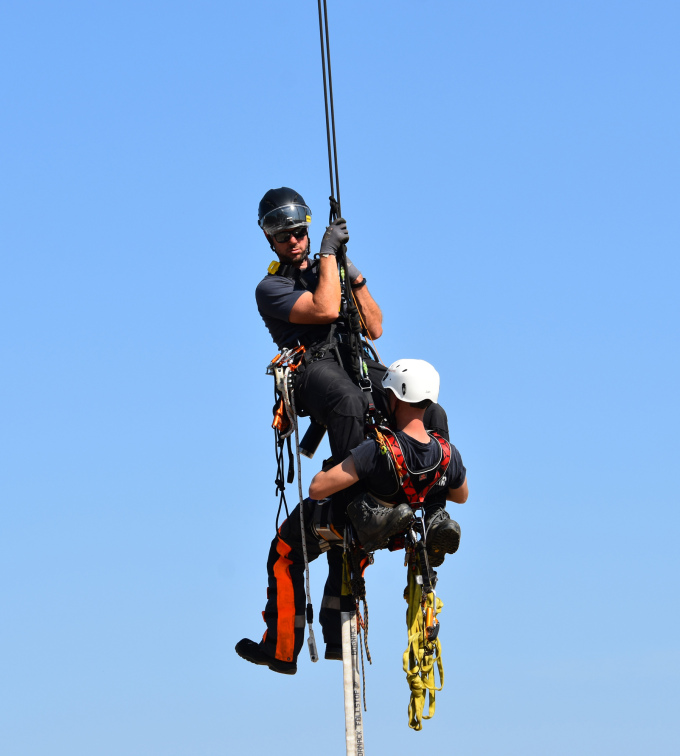Technische Maßnahmen in Höhen und Tiefen