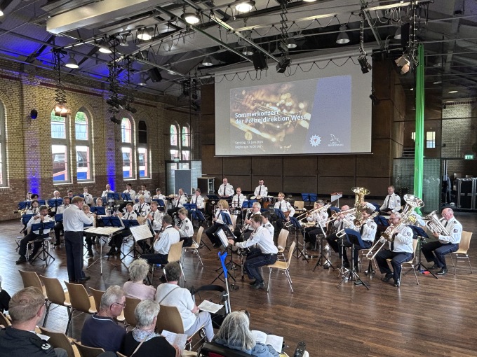 Einblick vom Sommerkonzert