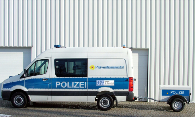 Präventionsfahrzeug Puppenbühne